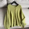 2026 Cardigan Básico de Lã e Fleece Tricotado Jaqueta Suéter Curta para Mulheres Atacado H03FS88002