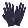 Guantes de medio dedo de seda de hielo para hombre y mujer, para deportes de equitación, fitness, elásticos, cómodos y con protección solar.