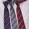Corbata jk a Rayas de Moda Accesorios para Camisa de Mujer Estilo Universitario dk Nudo Libre Casual Uniforme Escolar Japonés Estilo Estudiantil
