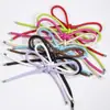 Llavero de Cuerda Trenzada de PU Hecho a Mano, Cadena Colgante para Teléfono Móvil, Bolsas, Colgantes para Ropa, Accesorios, Venta al por Mayor