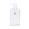 Frasco de loção PETG tetragonal de 450ml marrom Frasco de espuma PETG tetragonal verde escuro Embalagem de frasco de loção e tônico
