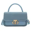 Bolsas Transfronteiriças, Estilo Estrangeiro, Bolsas Femininas Mais Vendidas, Novas Bolsas Quadradas Pequenas de Cor Contrastante 2025, Bolsas Transversais Versáteis da Moda