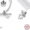 Pulsera Aifuluo Original de Plata Esterlina S925 con Colgante de Corazón de Hermanas, Colgante de Zircón Rosa en Forma de Corazón, Accesorios al Por Mayor