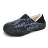 Nuevas zapatillas de algodón para hombre a juego, para exteriores, antideslizantes, modernas, cálidas, de invierno, con tacón y suela gruesa de algodón.
