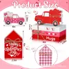 Decoraciones de Escritorio para el Día de San Valentín Artesanías de Madera Bandeja Elegante y de Moda Decoración Señalización Creativa para Fiestas