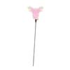 Gato Palo Divertido Pluma Larga Colorida Juguete para Gato con Campana Palo Divertido para Gato de Mano Juguete Interactivo para Gato