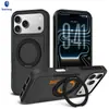 Capa Magnética para Celular Selecionada Cuidadosamente para Apple 17, À Prova de Queda, ipone18pro max, Capa Protetora com Suporte 3 em 1