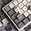 Tema Inspiración XDA Tecla PBT de Sublimación Térmica 133 Teclas Simple Avanzado Gris Personalidad Personalizable