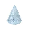 Decoración navideña iceberg atmósfera luz nocturna LED vela electrónica acrílico lámpara de cristal regalo de cumpleaños venta al por mayor