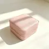Bolsa de viaje portátil para joyería más vendida transfronteriza, caja de almacenamiento de accesorios multifuncional, mini caja para pendientes, collares y anillos al por mayor