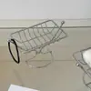 Jabonera de acero inoxidable, ligera y lujosa, con drenaje, no requiere perforación, para uso en baño del hogar, estante para almacenar y exhibir jabón, venta al por mayor de fábrica