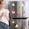 3DCT111 Florero Magnético Estéreo Creativo Pegatina para Refrigerador Decoración de Escritorio Mini Adorno de Flor Soporte de Exhibición