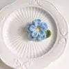 Broche de Camélia de Lã Crochê à Mão, Broche Flor Vermelha Pequena Fofa Retrô, Roupas, Bolsas, Chapéus, Acessórios, Produto Acabado