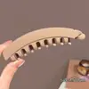Pinza de plátano voluminizadora grande, pinza vertical, pinza para el pelo de lunares de moda coreana para mujer, accesorio para el pelo de lujo ligero de alta gama