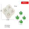 Chou Kai Serie de Hojas Transfronterizas Molde de Silicona de Trébol de Cuatro Hojas Herramientas para Pasteles DIY Decoraciones Herramientas para Fondant Molde