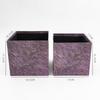 Qixi nuevo set de cubo de flores de caligrafía china dos flores caja de regalo cubo de abrazo ramo redondo caja de embalaje arreglo floral cubo