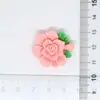 Flor de Jasmim Imitação Brilhante Flor de Peônia Acessórios de Resina DIY Cola Cremosa Capa de Celular Grampo de Cabelo Copo de Água Adesivos