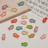 Serie Océano Peces Pequeños Fantasía Vidrio Cuentas Sueltas Hecho a Mano DIY Pulsera Collar Material para Enhebrar Accesorios de Joyería