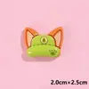 Ventas Directas de Fábrica Animales Pequeños Locos Conejo Oficial de Policía Set Accesorios de Resina DIY Pegamento de Crema Charms para Crocs Gomas para el Cabello