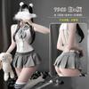Lingerie Sexy, Uniformes Sexy, Pijamas Sedutores, Puro Desejo, Peça Única para Seios Pequenos Traje Charme da Meia-Noite, Uniformes de Cama de Luxo