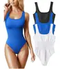 Comercio Exterior Transfronterizo Europeo y Americano 2026 Verano de Amazon Aliexpress Mono Ajustado sin Mangas de Cuello en U para Mujer