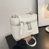 Bolso de Mano Pequeño Versátil de Alta Gama Transfronterizo para Mujer, Nuevo Estilo Primavera 2026 Bolso de Hombro Bajo el Brazo, Bolso Cuadrado Pequeño Popular Cruzado
