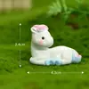 A8Lm Doce Signos del Zodíaco Paisaje en Miniatura Bonsái Coloridos Adornos de Resina Rata Buey Tigre Conejo Dragón Serpiente Caballo Oveja Mono Gallo Mai Taibo