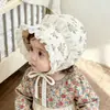 Gorro para Bebé para Primavera y Otoño, Estilo Delgado, Gorro de Princesa Reversible para Niña Pequeña, Gorro Protector de Orejas para Bebés, Gorro con Estampado para la Cabeza
