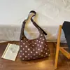 Elegante Xiaomi Nueva Tendencia Retro Lunares Bolso de Axila para Mujer Gran Capacidad Casual Ligero Estilo para Viajar Bolso Tote de un Solo Hombro