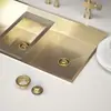 Brida y Tapa Tapón para Desagüe de Lavabo Transfronterizo Juego de Piezas de Repuesto para Lavabo de Cocina Desagüe