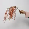 Colgante de planta Fruto de aliso Pegamento suave Fruto de frijol del amor Colgante de pared Decoración de paisajismo Accesorios para arreglos florales Seda suave