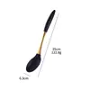 Juego de Utensilios de Cocina con Mango de Silicona Colador Espátula para Freír Cuchara para Sopa Espátula para Freír Utensilios de Cocina para el Hogar Espátula Cuchara para Cocinar Juego de 6 Piezas