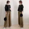 Conjunto de Dos Piezas de Moda Casual de Verano 2026: Top Redondo de Manga Larga y Pantalones Elásticos