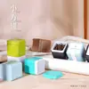 Contenedor de té sellado cuadrado mini portátil para viaje, caja de lata, caja de embalaje universal, contenedor vacío metálico personalizado