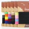 Estilo Coreano Simples Argola para Toalha Headband Não Machuca o Cabelo Elástico para Cabelo Conjunto Básico Prendedor de Cabelo Faixa de Cabelo Conjunto de Couro Acessórios para Cabelo