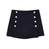 Atacado Versátil Casual Cor Sólida Verão Novo Roupas Femininas Aliexpress Calças Culotte Curtas Acessórios Femininos Dupla Face