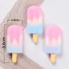 Resina Juguete de Comida Helado Crema Pegamento DIY Funda para Teléfono Móvil Pasador Accesorios para el Cabello Vaso de Agua Pegatina Materiales para Hacer Manualidades DIY Hecho a Mano