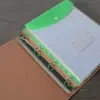 Pasta de Arquivo A4 com Furos, de Venda Quente Transfronteiriça, Binder Transparente de Alta Qualidade para Provas de Alunos e Armazenamento de Escritório