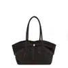 Bolsa feminina novo estilo, coleção outono 2026, bolsa de ombro versátil, grande capacidade, bolsa tote elegante para o dia a dia
