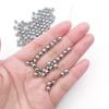 10 contas de cobre 3mm,4mm,5mm,6mm furo 1.5mm acessórios criativos para joias feitas à mão com miçangas DIY