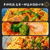 4.5 kg de Tazones Grandes de Fideos Instantáneos Comerciales, Fideos Wonton, Fideos para Hot Pot No Fritos, Fideos Salteados, Fideos para Sopa, Ramen, Fideos Instantáneos