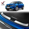 Adecuado para Nissan 22 Nuevo Qashqai Parachoques Trasero Modificado Placa Protectora Integrada J12 Tira Especial para umbral del maletero trasero