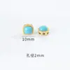 Fuerte retención de color accesorios dorados accesorios para joyería DIY pulsera de oro antiguo pulsera de cuentas cuentas sueltas joyería cuentas para combinar a mano