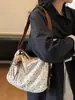 Bolsa de Nube Plisada Floral con Cordón y Lazo Estilo Coreano para Mujer Pequeña Fresca 2025 Bolso Cruzado Casual de un Hombro