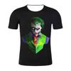 Camiseta de manga corta para hombre y mujer con código europeo y americano 3D de verano de Amazon, camiseta informal con cuello redondo estampada para hombre, una generación de cabello