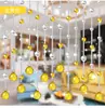 Cortina de Cuentas de Cristal Cortina de Puerta Cortina Divisoria Cortina Decorativa para Sala de Estar Dormitorio Cuentas Hechas a Mano DIY Paquete de Materiales para Bordado con Cuentas