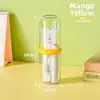 Conjunto de Porta-Escova de Dentes Elétrica de Plástico Transparente, Copo de Enxaguante Bucal Portátil, Copo de Lavar para Casal, Caixa de Armazenamento de Escova de Dentes de Aparência Sofisticada