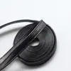 Cordón de Cuero Engrosado de 2 mm Collar de Cuero PU Ropa para Muñecas Tira de Cuero Adorno Decorativo Accesorios para Manualidades