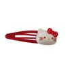Horquilla para el cabello de corazón para niña, linda, de gatito KT, clip bb, clip para flequillo lateral, clip para cabello suelto, clip para cabello quebrado, accesorios para el cabello de estudiante, tocado