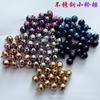 Accesorios acero inoxidable 10mm campana pequeña campana para perro campana para mascota acero titanio suministros para mascotas placa para perro